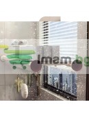 Разтегателен телескопичен разделител за рафтове на гардероб, регулируем 70-120 см, с вендуза